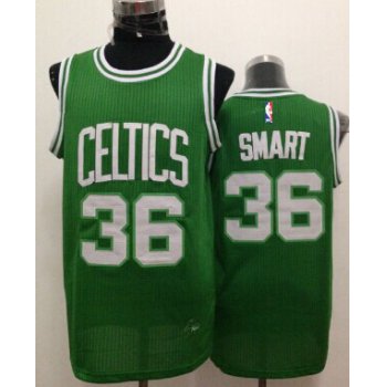 Boston Celtics #36 Marcus Smart Green Swingman Jersey