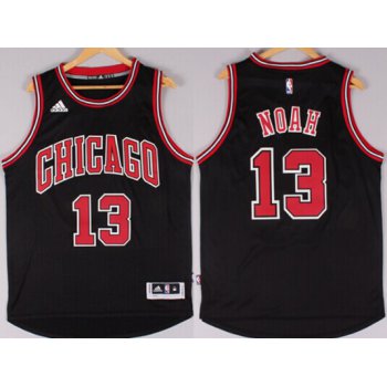 Chicago Bulls #13 Joakim Noah Revolution 30 Swingman 2014 New Black Jersey