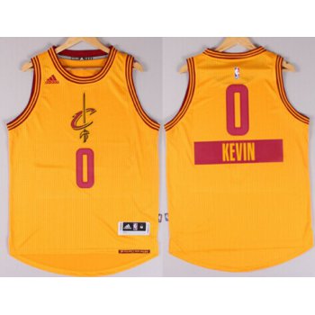 Cleveland Cavaliers #0 Kevin Love Revolution 30 Swingman 2014 Christmas Day Yellow Jersey