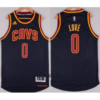 Cleveland Cavaliers #0 Kevin Love Revolution 30 Swingman 2014 New Navy Blue Jersey