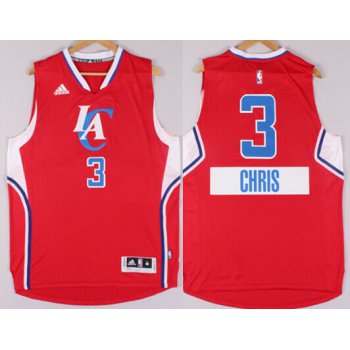 Los Angeles Clippers #3 Chris Paul Revolution 30 Swingman 2014 Christmas Day Red Jersey