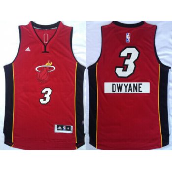 Miami Heat #3 Dwyane Wade Revolution 30 Swingman 2014 Christmas Day Red Jersey