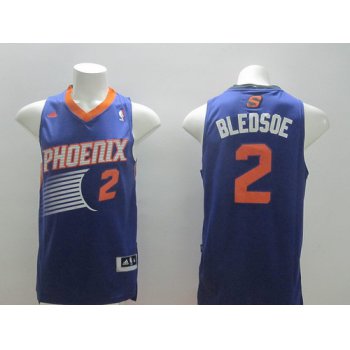 Phoenix Suns #2 Eric Bledsoe Revolution 30 Swingman Purple Jersey