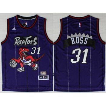 Toronto Raptors #31 Terrence Ross Hardwood Classic Purple Swingman Jersey