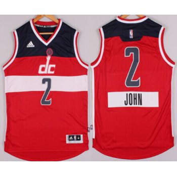 Washington Wizards #2 John Wall Revolution 30 Swingman 2014 Christmas Day Red Jersey