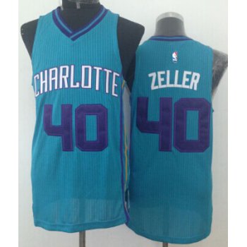 Charlotte Hornets #40 Cody Zeller Green Swingman Jersey