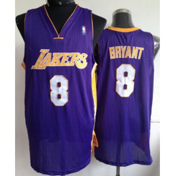 Los Angeles Lakers #8 Kobe Bryant Purple Swingman Jersey