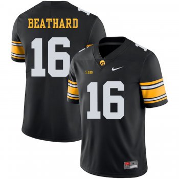 Iowa Hawkeyes 16 C.J Beathard Black College Football Jersey