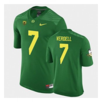 Men Oregon Ducks Cj Verdell Replica Green Game Football Jersey