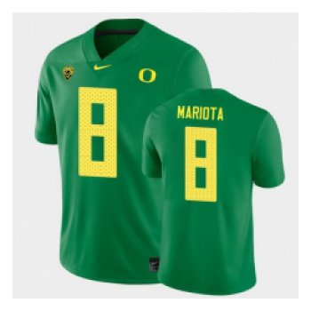 Men Oregon Ducks Marcus Mariota College Football Green Game Jersey