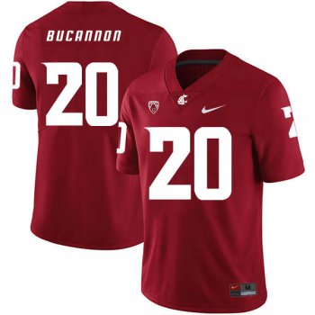 Washington State Cougars 20 Deone Bucannon Red College Football Jersey