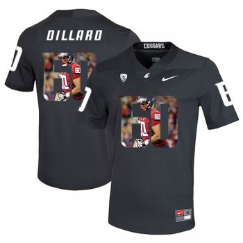 Washington State Cougars 60 Andre Dillard Black Fashion College Football Jersey