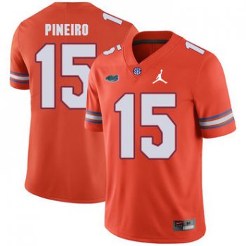 Florida Gators 15 Eddy Pineiro Orange College Football Jersey