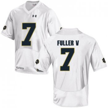 Notre Dame Fighting Irish 7 Will Fuller V White College Football Jersey