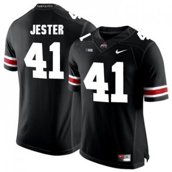 Ohio State Buckeyes 41 Hayden Jester Black College Football Jersey