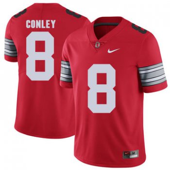 Ohio State Buckeyes 8 Gareon Conley Red 2018 Spring Game College Football Limited Jersey