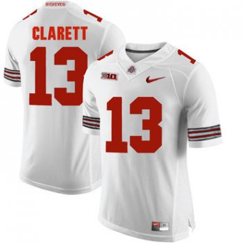 Ohio State Buckeyes 13 Maurice Clarett White College Football Jersey