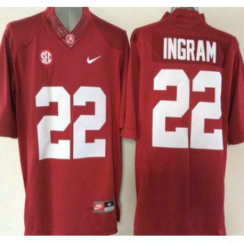 Alabama Crimson Tide #22 Mark Ingram Red 2015 College Football Nike Limited Jersey