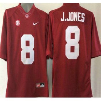 Alabama Crimson Tide #8 Julio Jones Red 2015 College Football Nike Limited Jersey