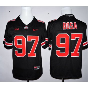 Men's Ohio State Buckeyes #97 Joey Bosa Black 2015 College Football Nike Limited Jersey