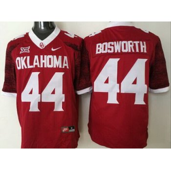 Men's Oklahoma Sooners #44 Brian Bosworth Red 2016 College Football Nike Limited Jersey