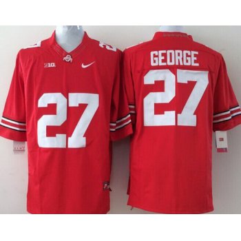 Ohio State Buckeyes #27 Eddie George 2014 Red Limited Jersey