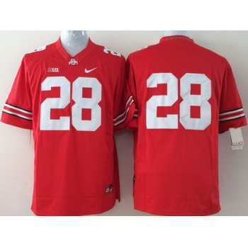 Ohio State Buckeyes #28 Dominic Clarke 2014 Red Limited Jersey