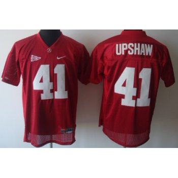 Alabama Crimson Tide #41 Courtney Upshaw Red Jersey