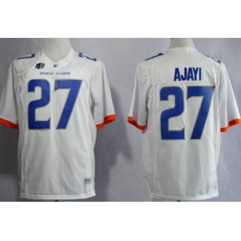 Boise State Broncos #27 Jay Ajayi 2013 White Jersey