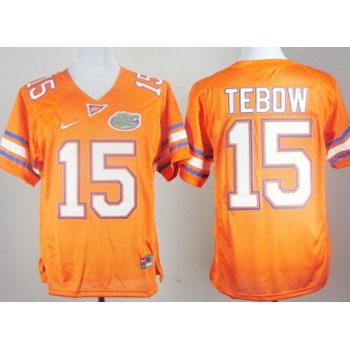 Florida Gators #15 Tim Tebow Orange Jersey