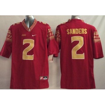 Florida State Seminoles #2 Deion Sanders 2014 Red Limited Jersey