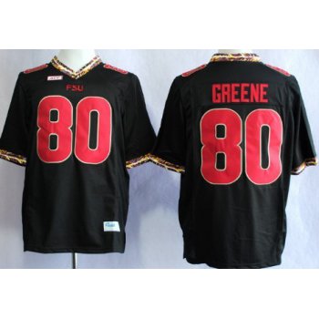 Florida State Seminoles #80 Rashad Greene 2013 Black Jersey