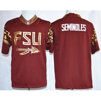 Florida State Seminoles Blank Seminoles Team Pride Fashion Red Jersey