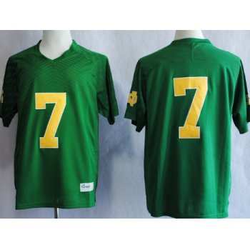 Notre Dame Fighting Irish #7 Stephon Tuitt 2013 Green Jersey