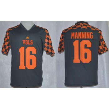 Tennessee Volunteers #16 Peyton Manning 2014 Gray Jersey