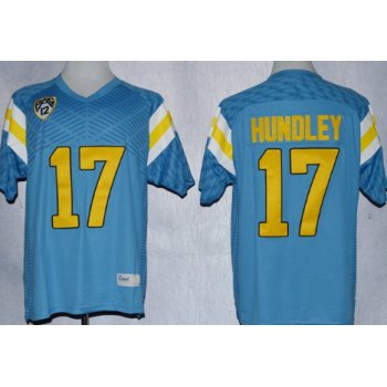 UCLA Bruins #17 Brett Hundley Light Blue Jersey