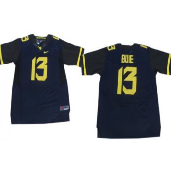 West Virginia Mountaineers #13 Andrew Buie 2013 Navy Blue Elite Jersey