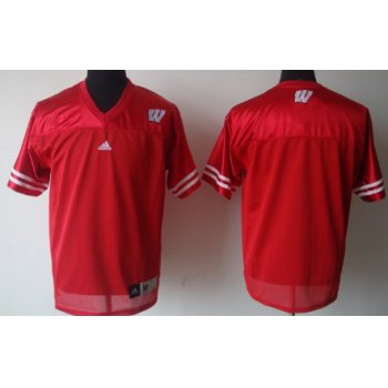 Wisconsin Badgers Blank Red Jersey