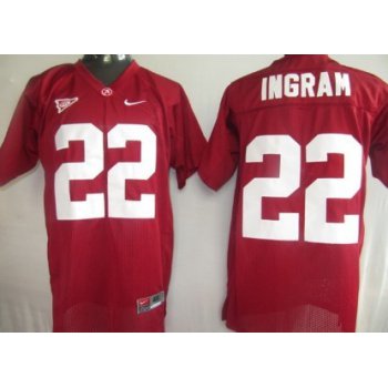 Alabama Crimson Tide #22 Ingram Red Jersey