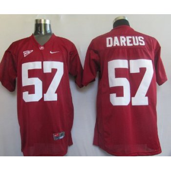 Alabama Crimson Tide #57 Dareus Red Jersey