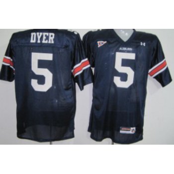 Auburn Tigers #5 Dyer Navy Blue Jersey