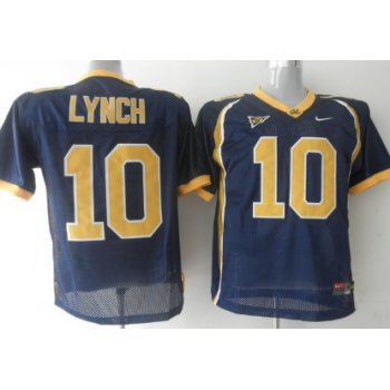 California Golden Bears #10 Lynch Blue Jersey