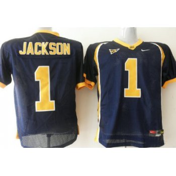 California Golden Bears #1 Jackson Blue Jersey