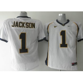 California Golden Bears #1 Jackson White Jersey