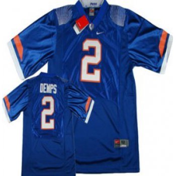 Florida Gators #2 Jeff Demps Blue Fighting Jersey