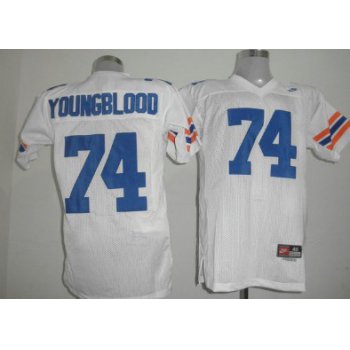 Florida Gators #74 Jack Youngblood White Jersey