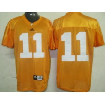 Tennessee Volunteers #11 Justin Hunter Orange Jersey