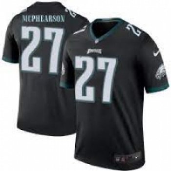 Men Philadelphia Eagles #27 Zech McPhearson Vapor Limited Black Jersey