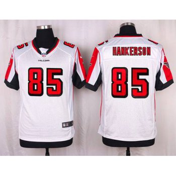 Men's Atlanta Falcons #85 Leonard Hankerson White Road NFL Nike Elite Jersey