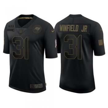 Men's Tampa Bay Buccaneers #31 Antoine Winfield Jr Black 2020 Jersey